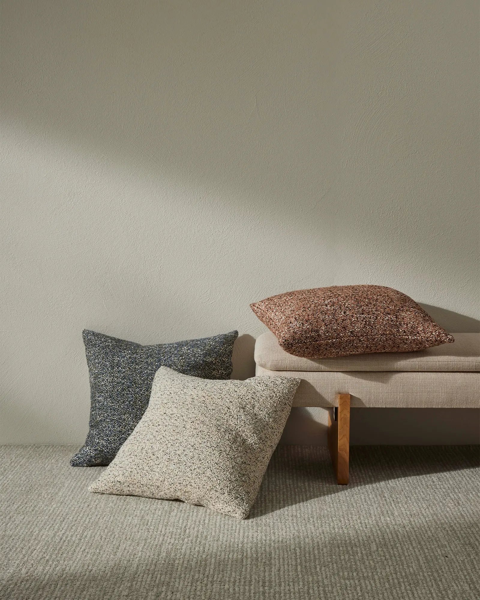 Weave Home Lisette Cushion Ocean