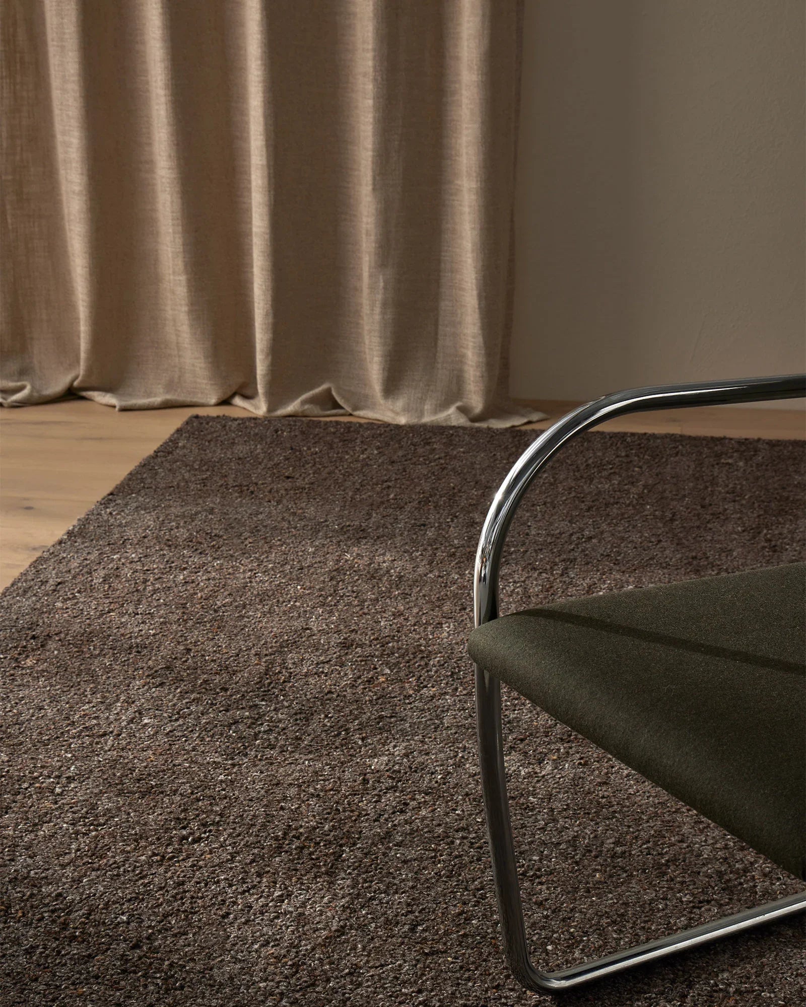 Weave Home Marceau Chocolate Wool Area Rug