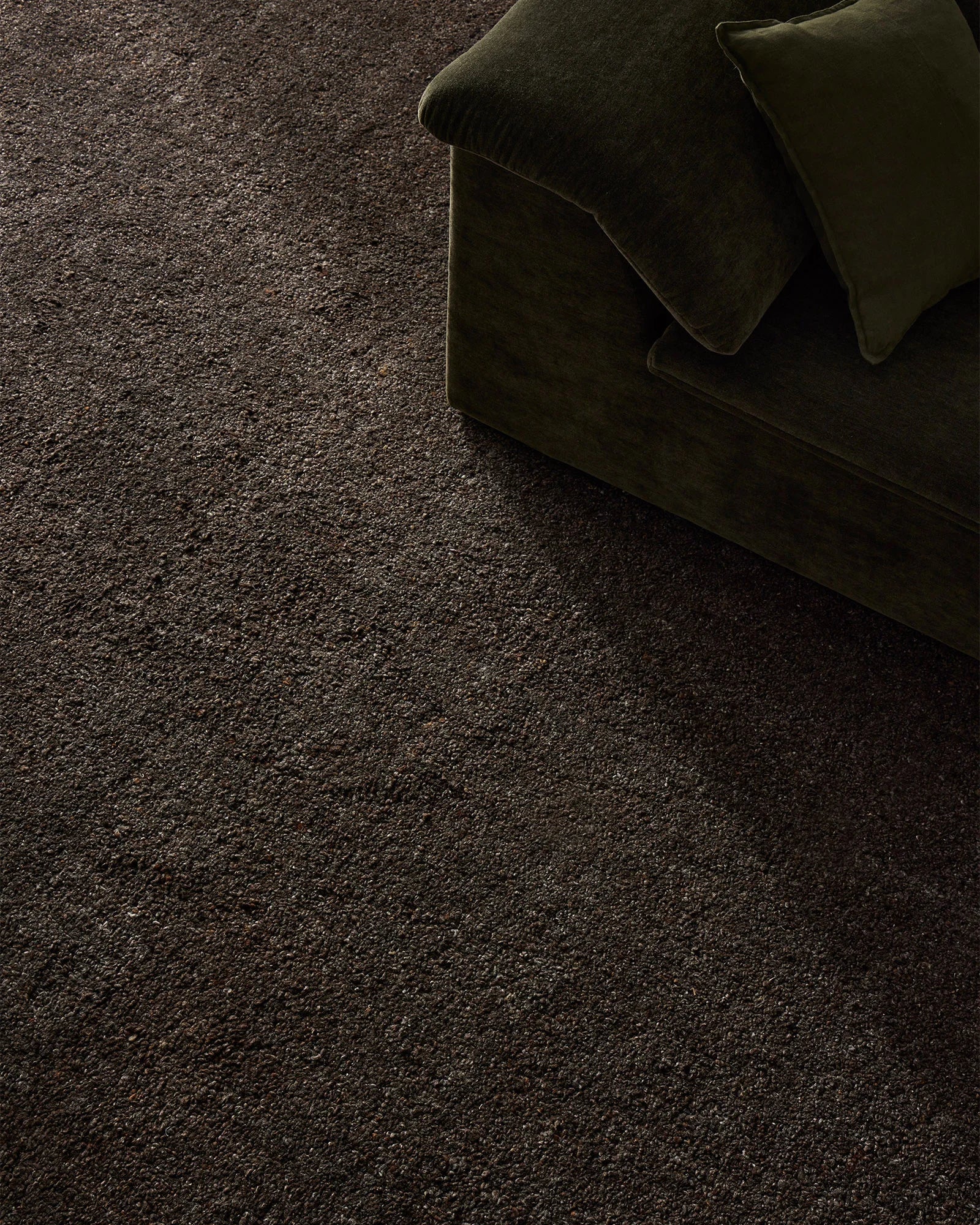 Weave Home Marceau Chocolate Wool Area Rug