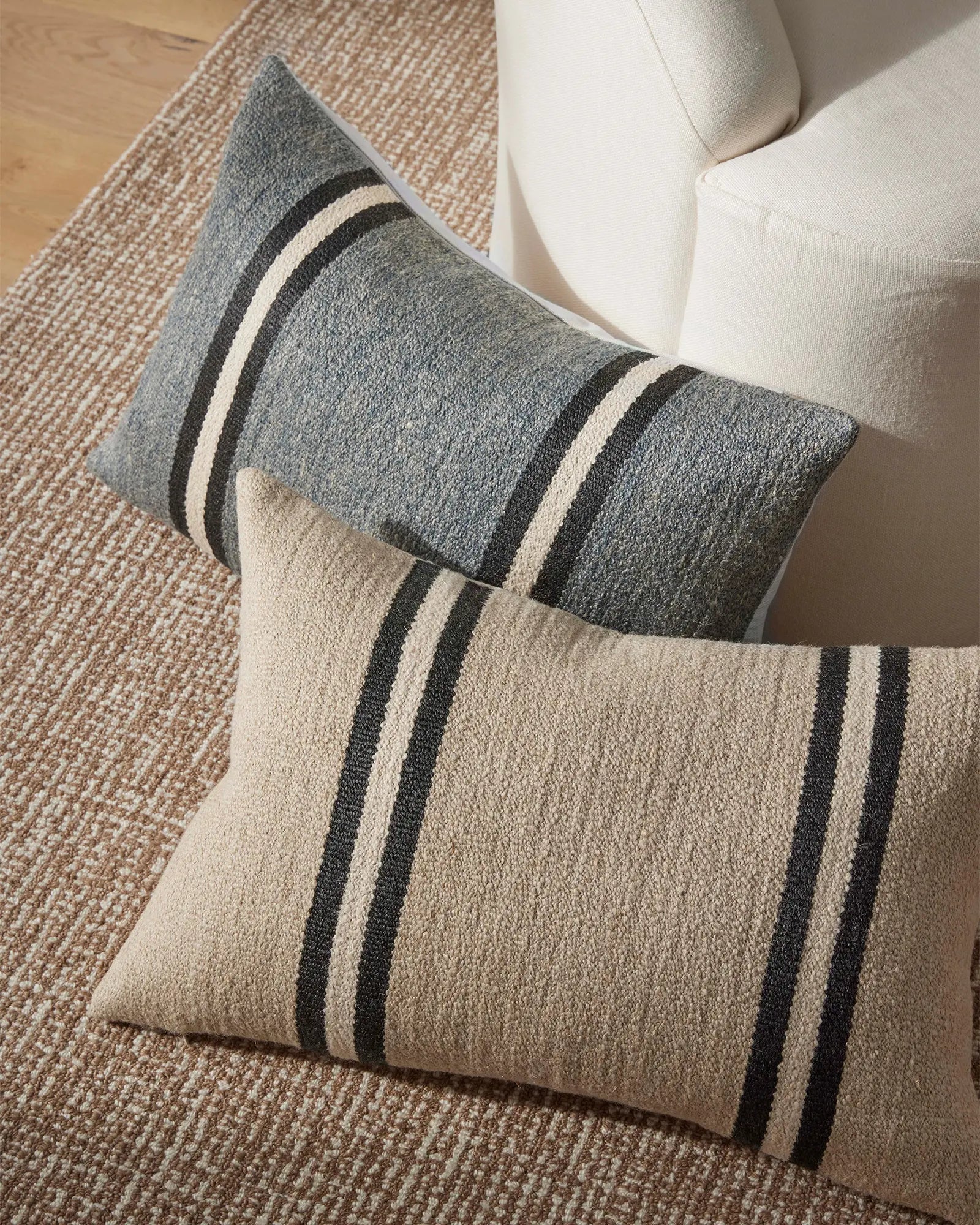 Weave Home Mila Woven Cushion Oyster