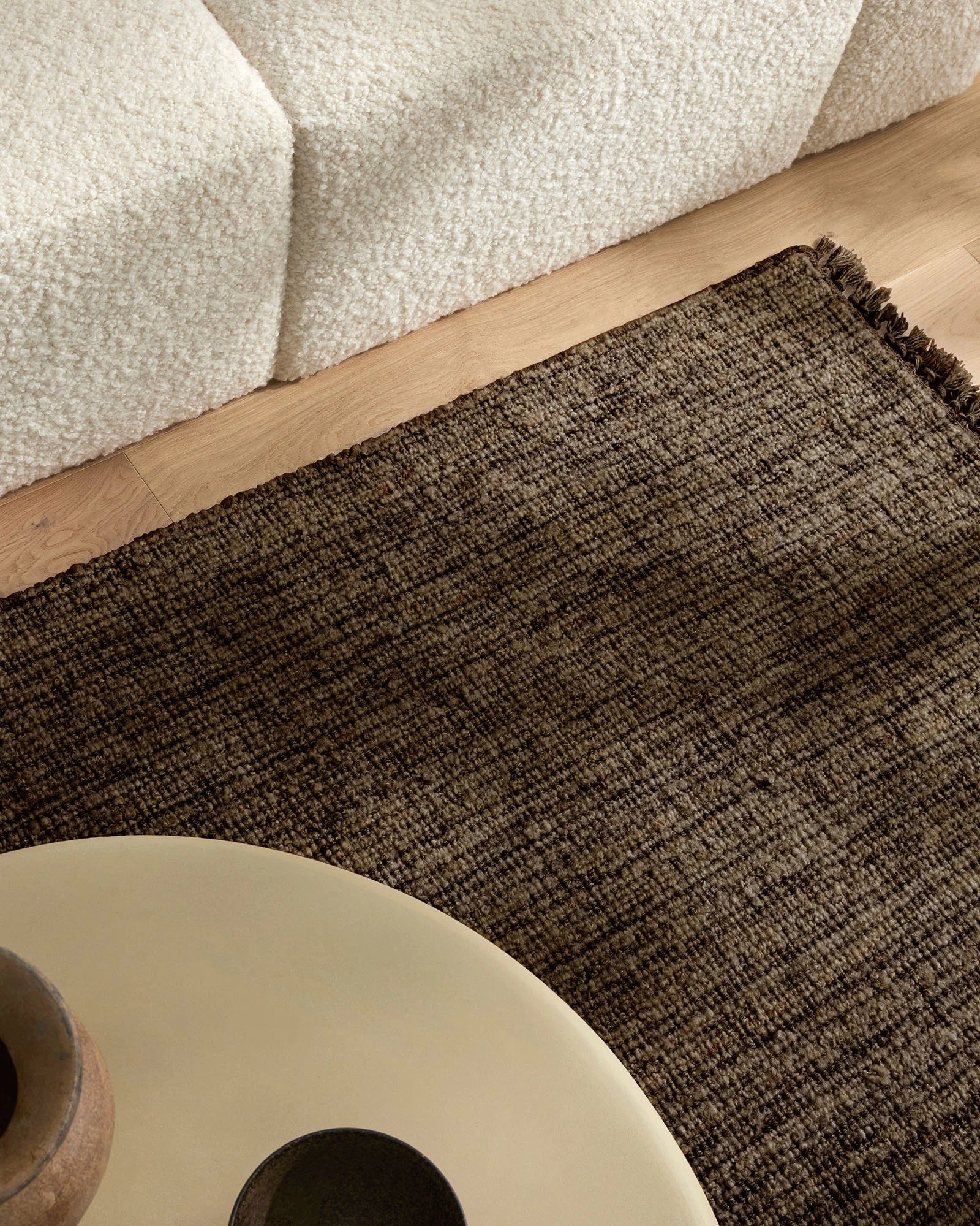 Weave Home Puglia Fossil Wool Blend Area Rug