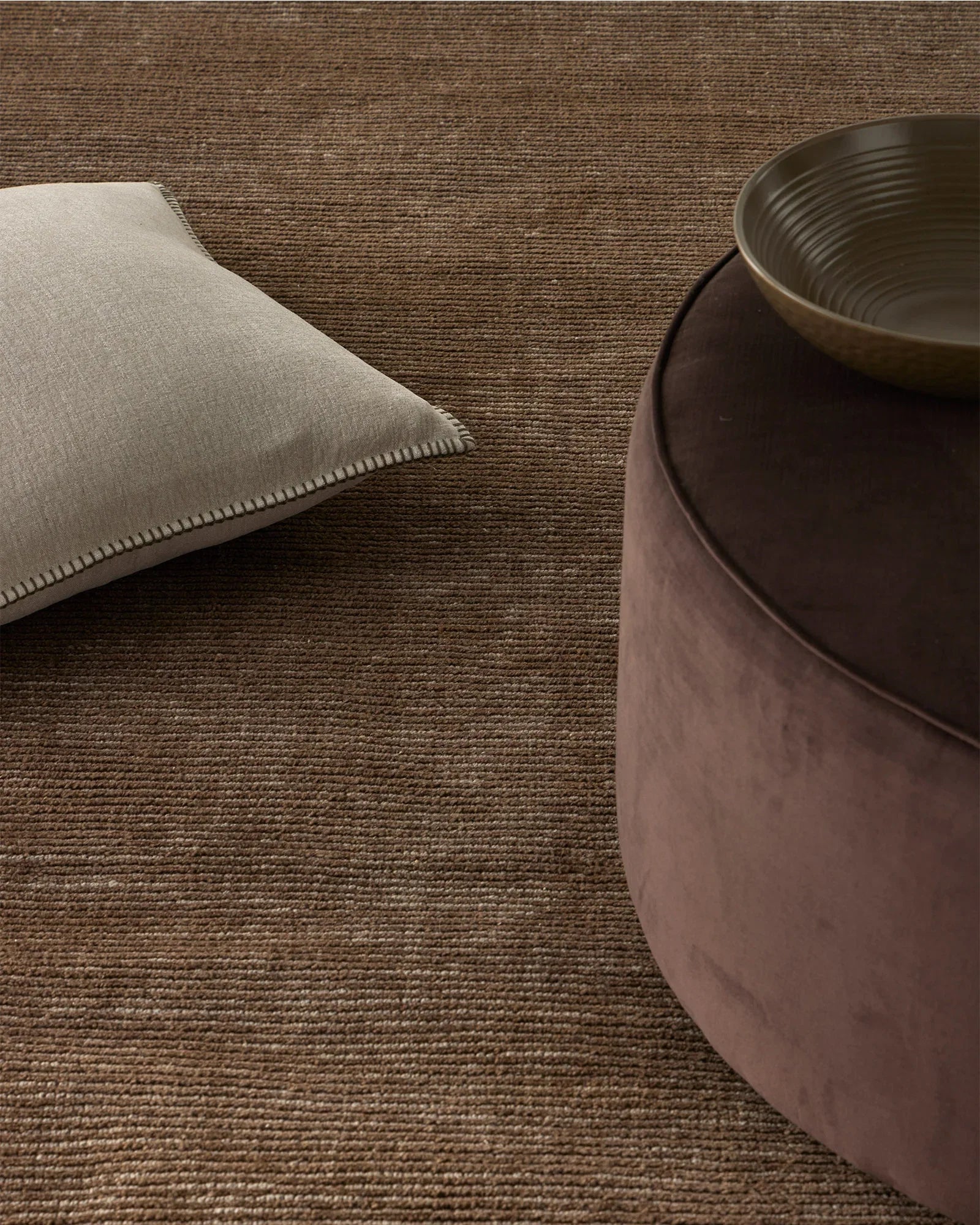 Weave Home Remo Earth Wool Area Rug