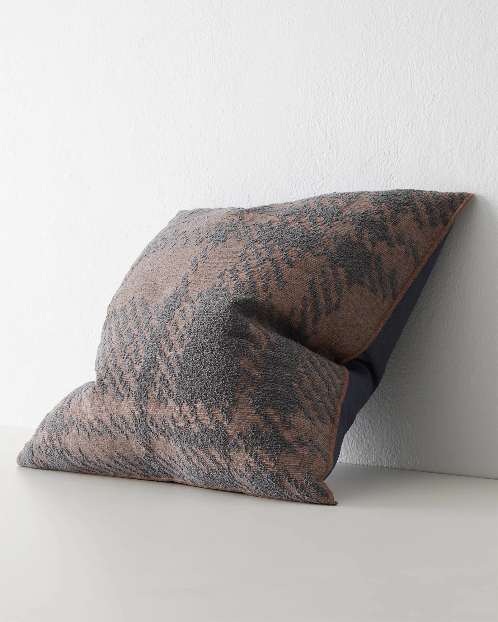Weave Home Sienne Check Cushion Dusk