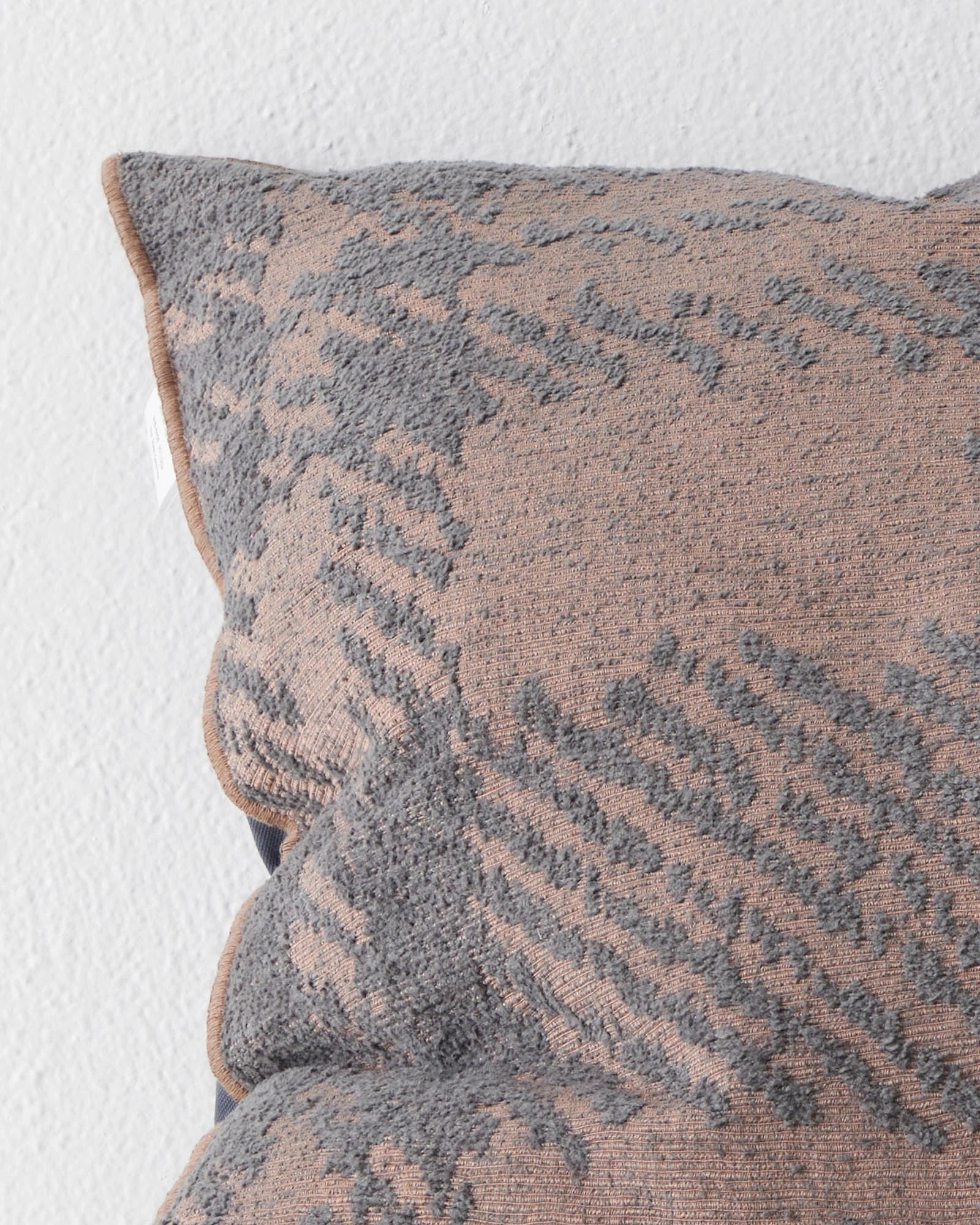 Weave Home Sienne Check Cushion Dusk