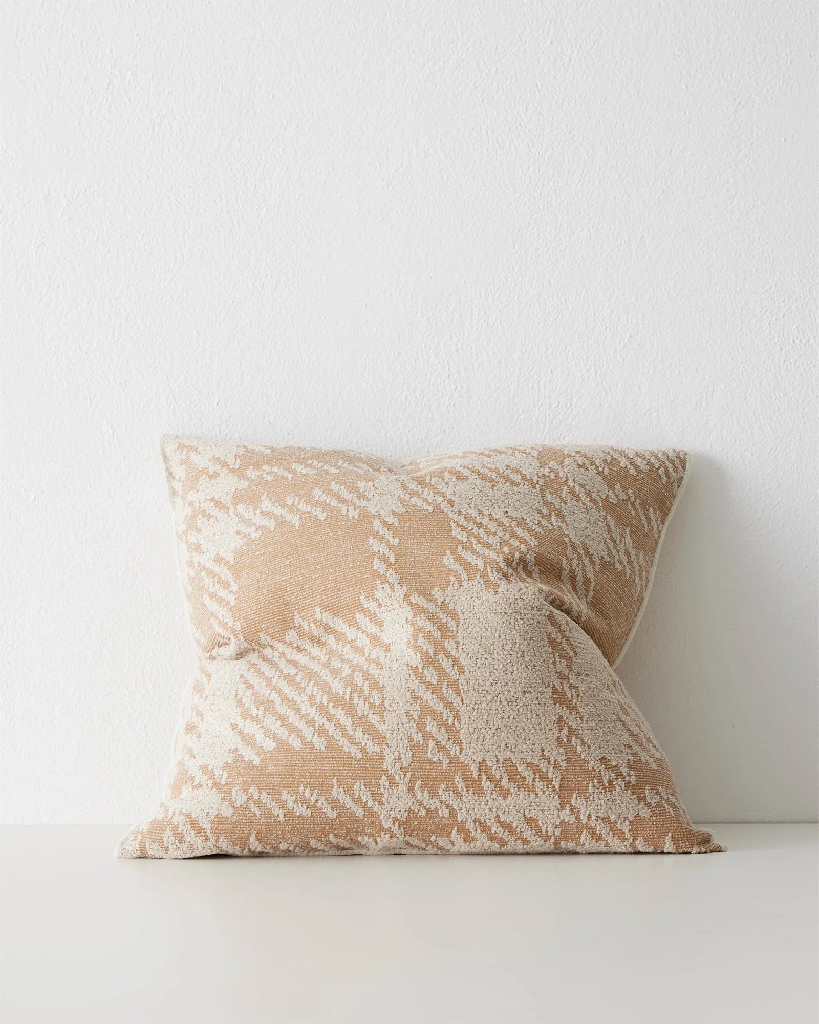 Weave Home Sienne Cotton Linen Cushion Desert