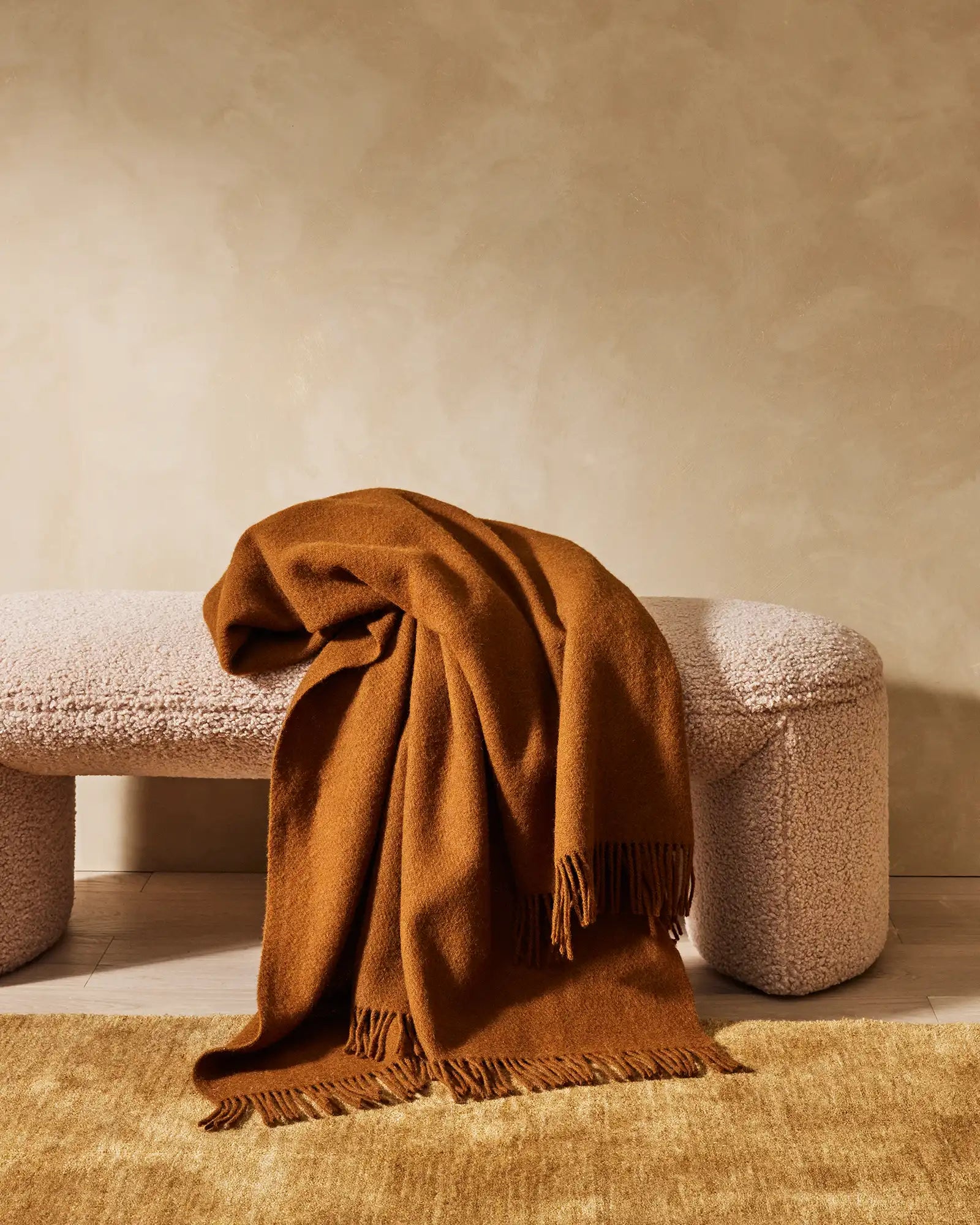 Weave Home Silvio Dijon Wool Area Rug