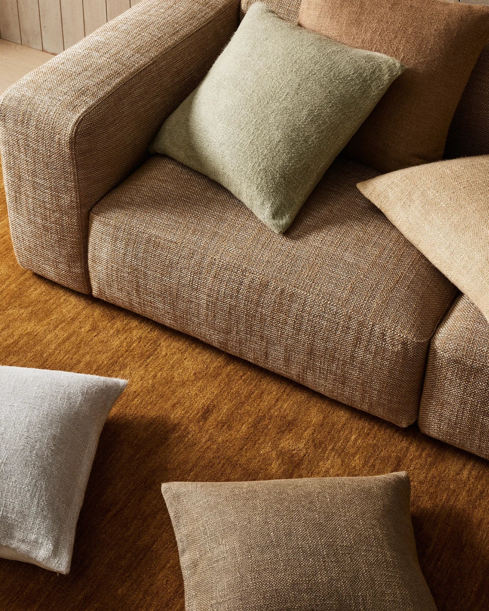 Weave Home Silvio Dijon Wool Area Rug