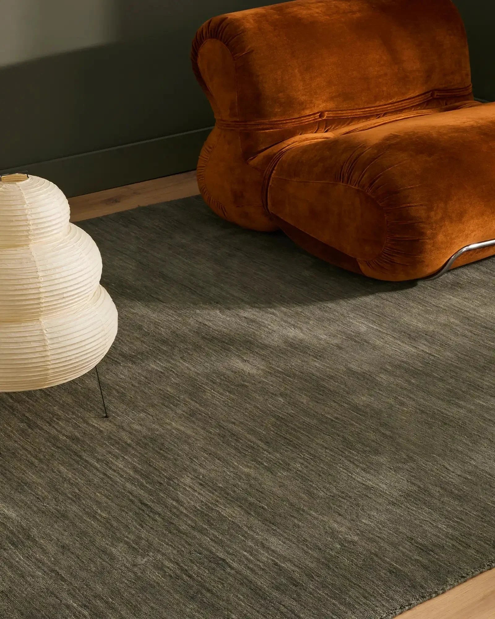 Weave Home Silvio Flint Wool Area Rug