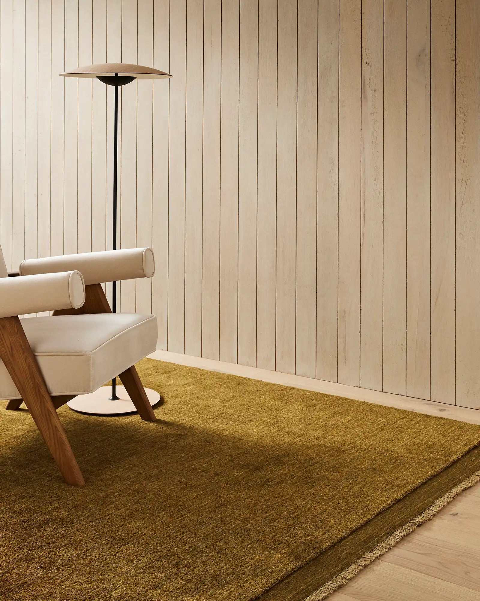 Weave Home Silvio Oakmoss Wool Area Rug