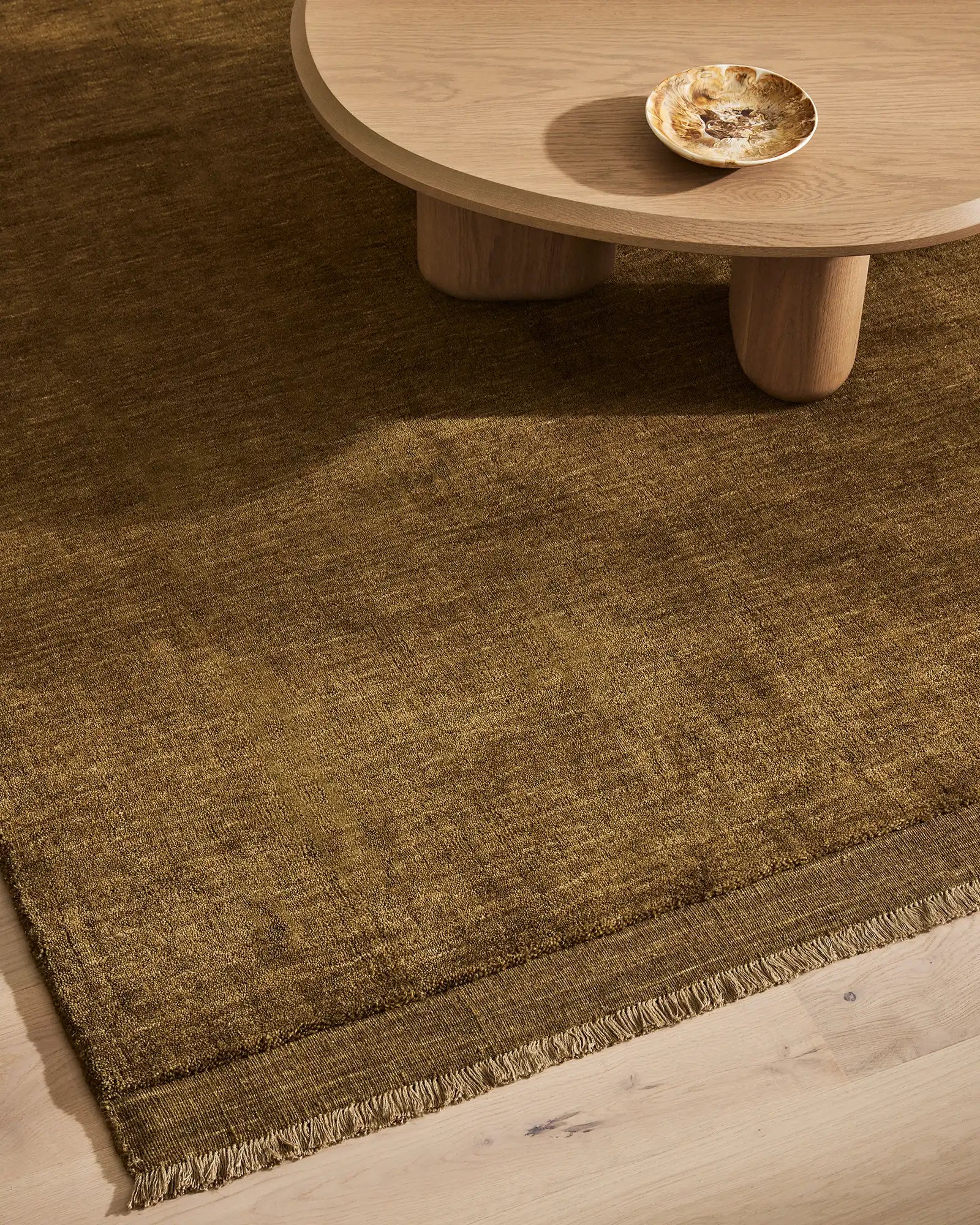Weave Home Silvio Oakmoss Wool Area Rug