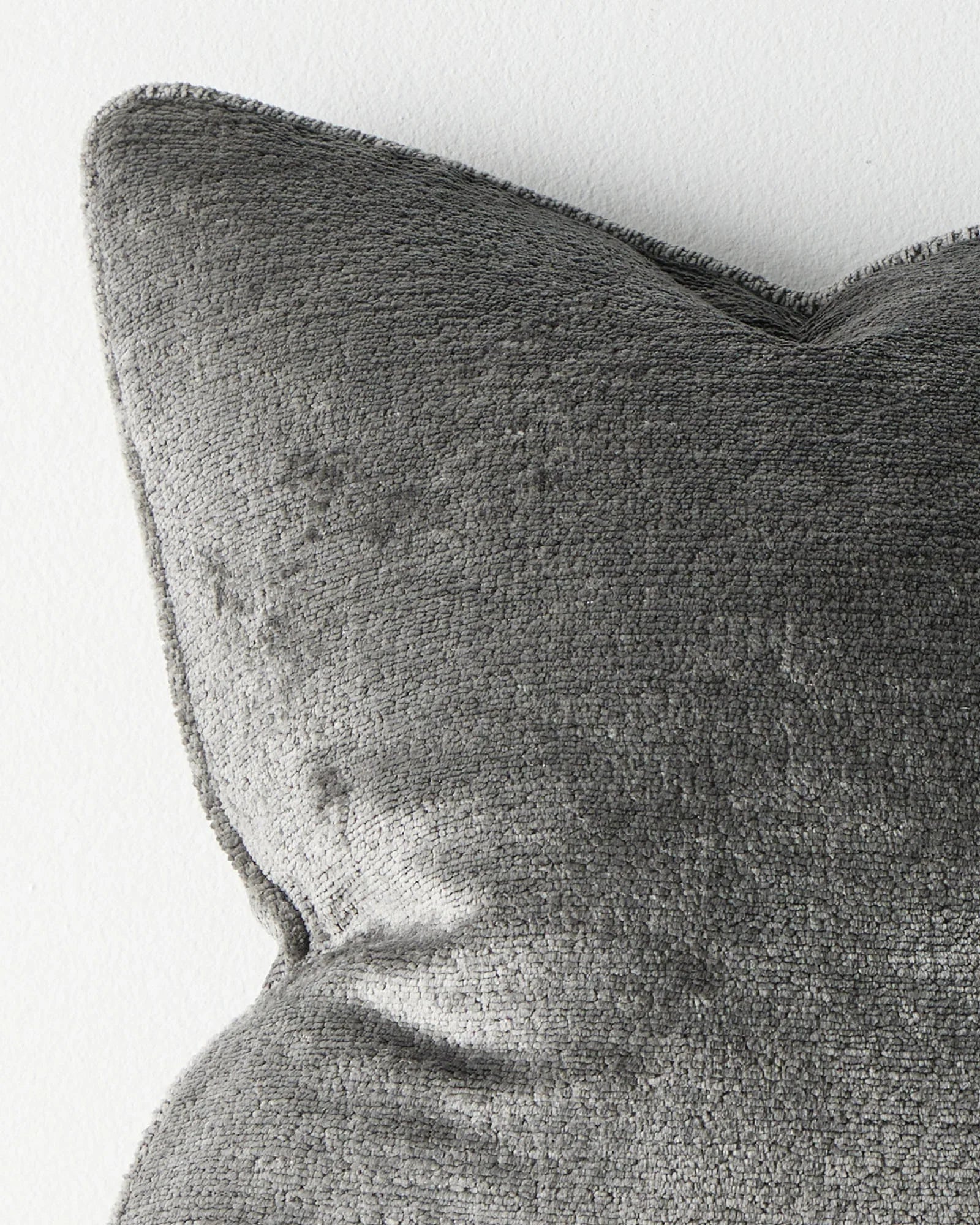 Weave Home Tempo Chenille Cushion Coal