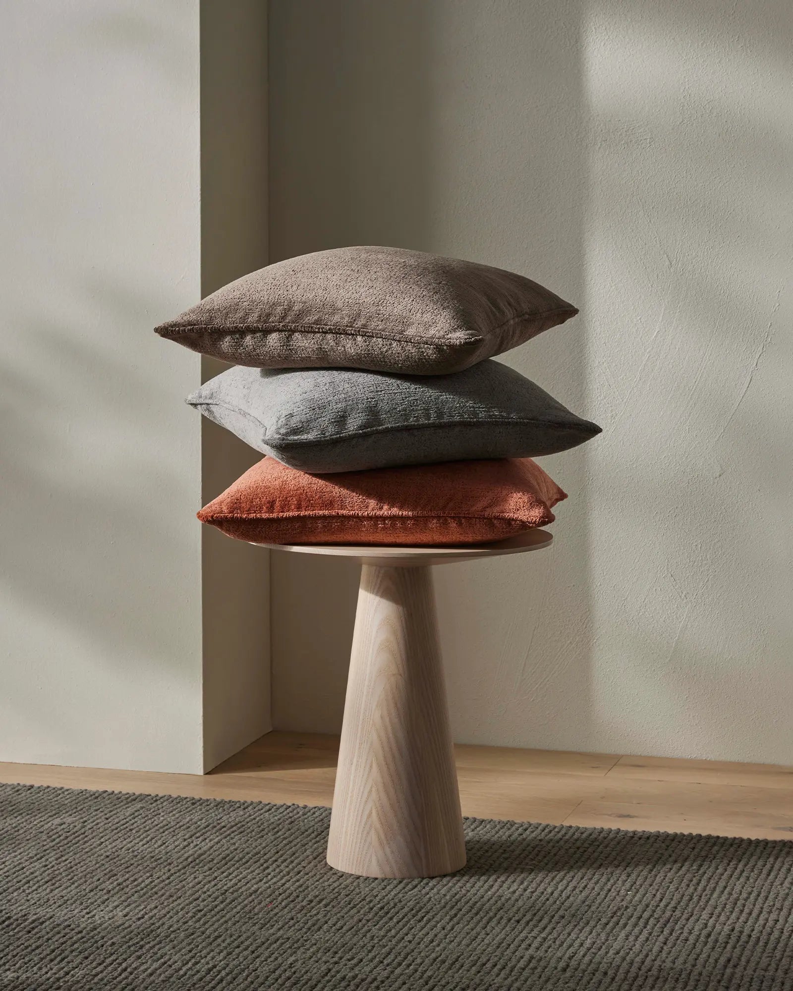 Weave Home Tempo Chenille Cushion Spice