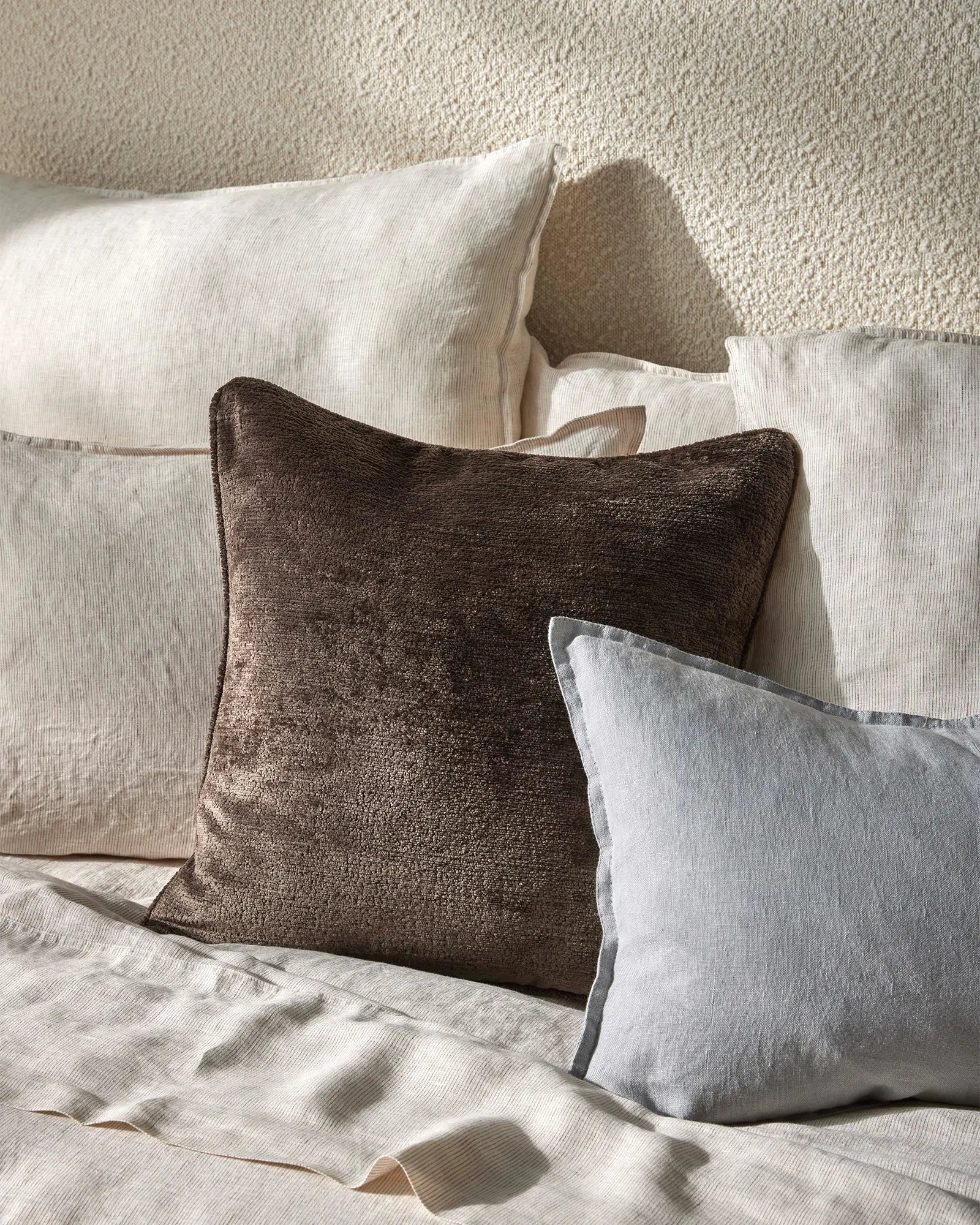 Weave Home Tempo Cushion Cocoa