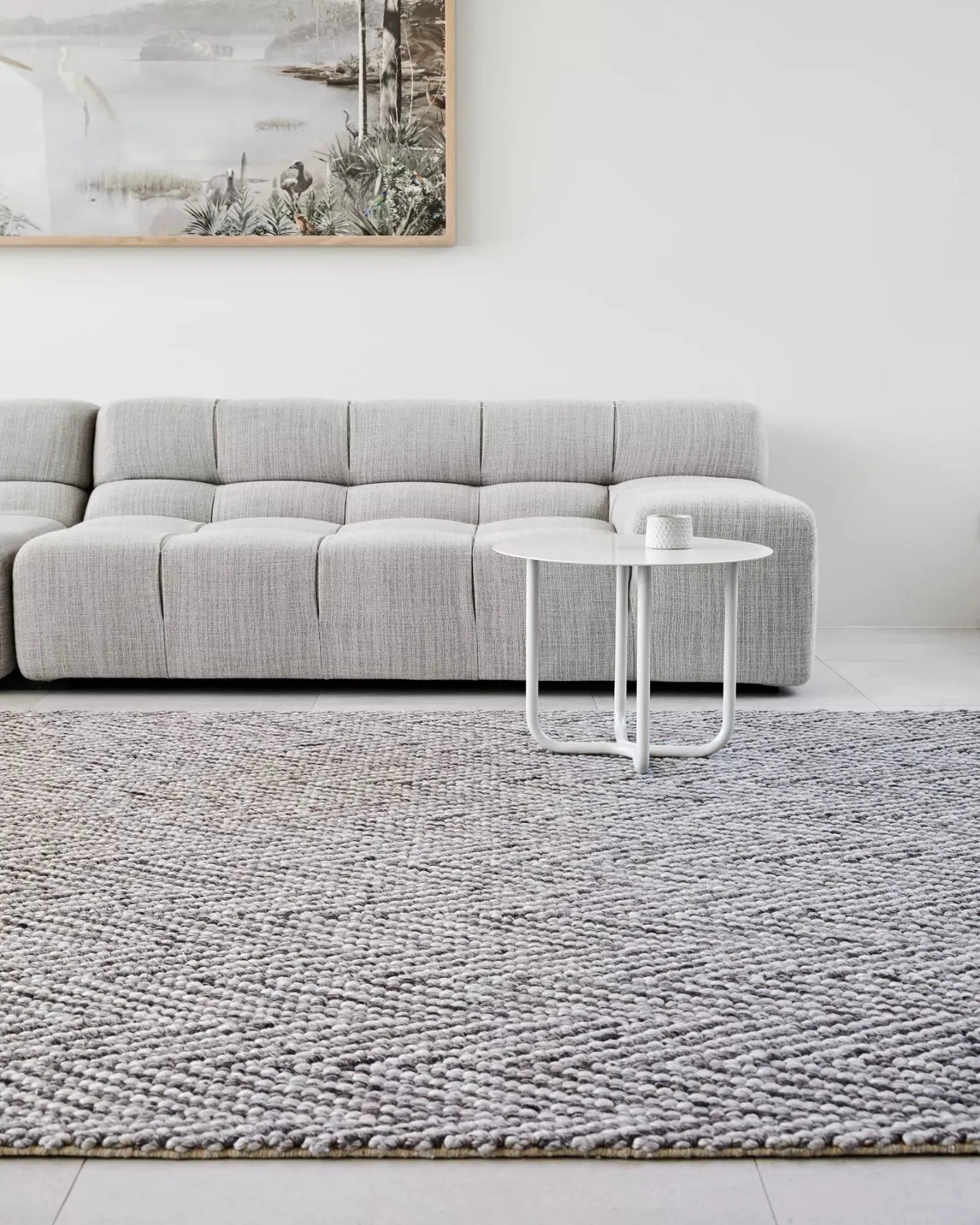 Weave Home Zambesi Feather Wool Area Rug
