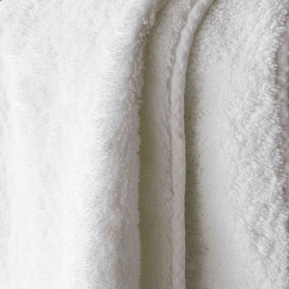 Super Pile Cotton Bathmat - White