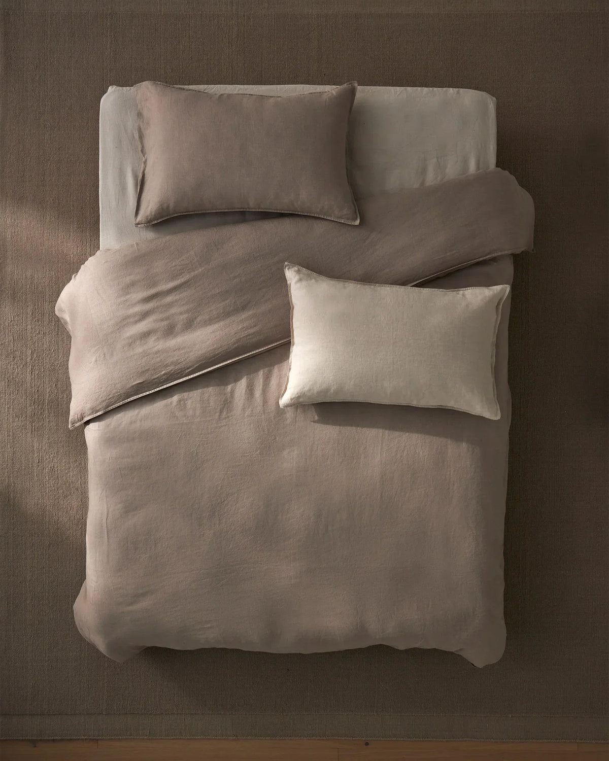 Ravello Pillowcase Set Bone
