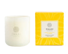 Tilley NEW Classic White Suede Tobacco & Amber 375g Scented Soy Candle