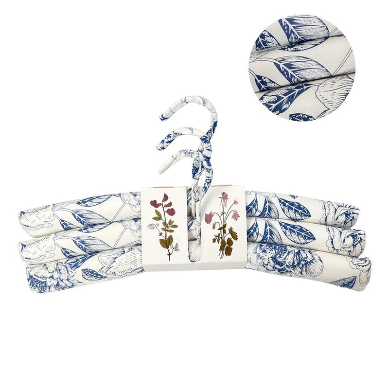 Garden Blue Coat Hanger - Set of 3