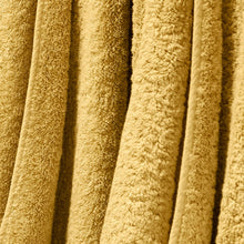 Super Pile Cotton Face Cloth - Gold