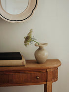 BROSTE Copenhagen Vase Florentina XS - Glossy Beige  - July