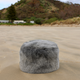 Sheepskin Ottoman - 2 options of height: 30cm or 50cm high