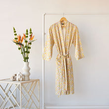 Cotton Printed Bathrobe Made With Liberty Fabric - Betsy