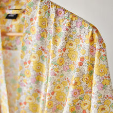 Cotton Printed Bathrobe Made With Liberty Fabric - Betsy