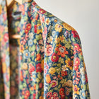Cotton Printed Bathrobe Made With Liberty Fabric - Hairloom