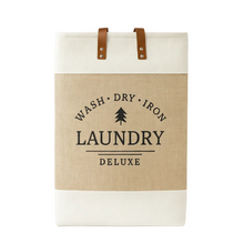 Frankly Cotton Laundry Deluxe Hamper with Handles