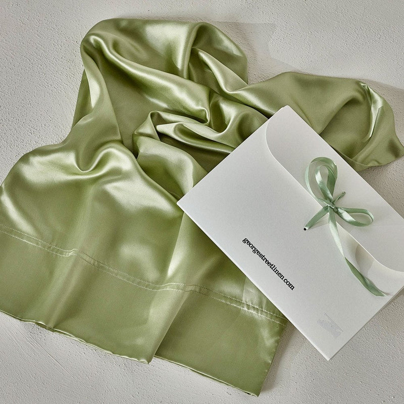 Mulberry Silk Pillowcase - Jade