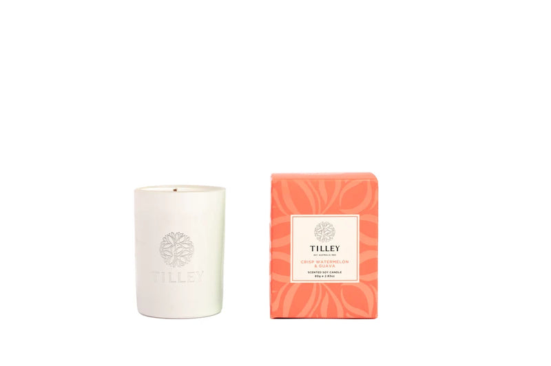 Tilley Candle Crisp Watermelon & Guava 80g