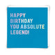 Bday Legend Greetings Card *