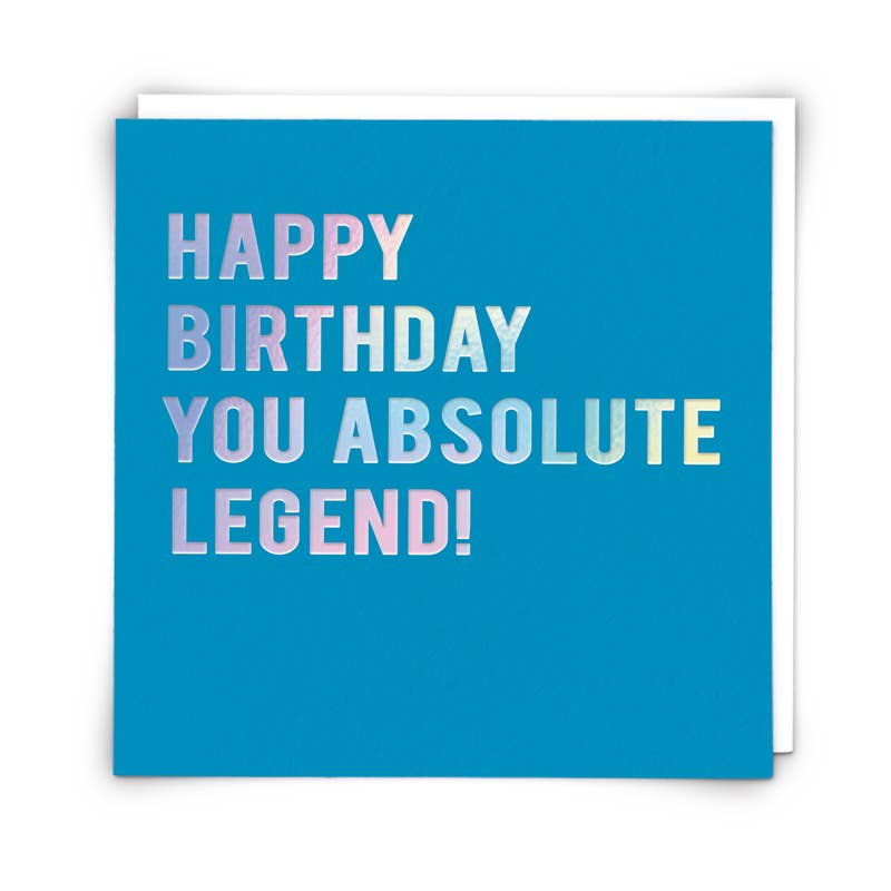 Bday Legend Greetings Card *