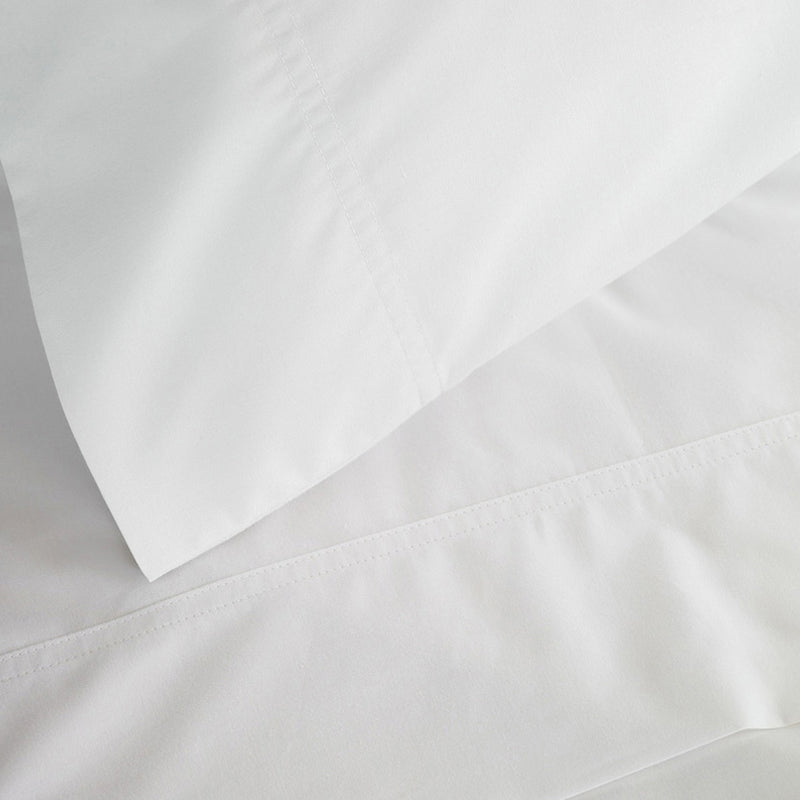 Baksana 310TC Percale Sheet Set - White