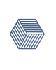 Zone Denmark - Kitchen Zone Kitchen Hexagon Trivet - Denim - 16x14cm