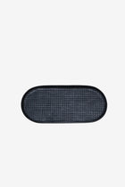 ANKARA Oval Small Tray - Black - 24.5cm -August