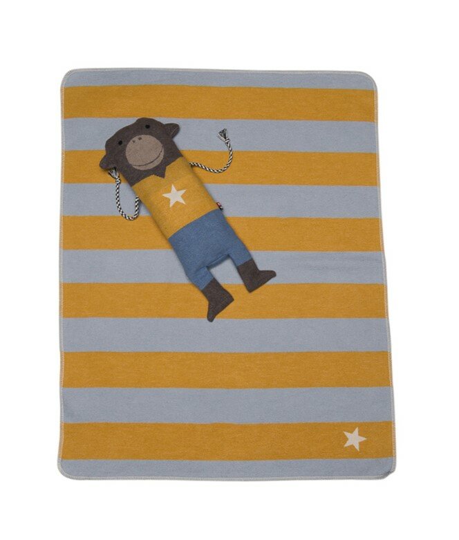 David Fussenegger Blanket In A Puppet - Monkey