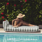 Sunnylife Luxe Lie-On Lounger - Seagrass Stripe