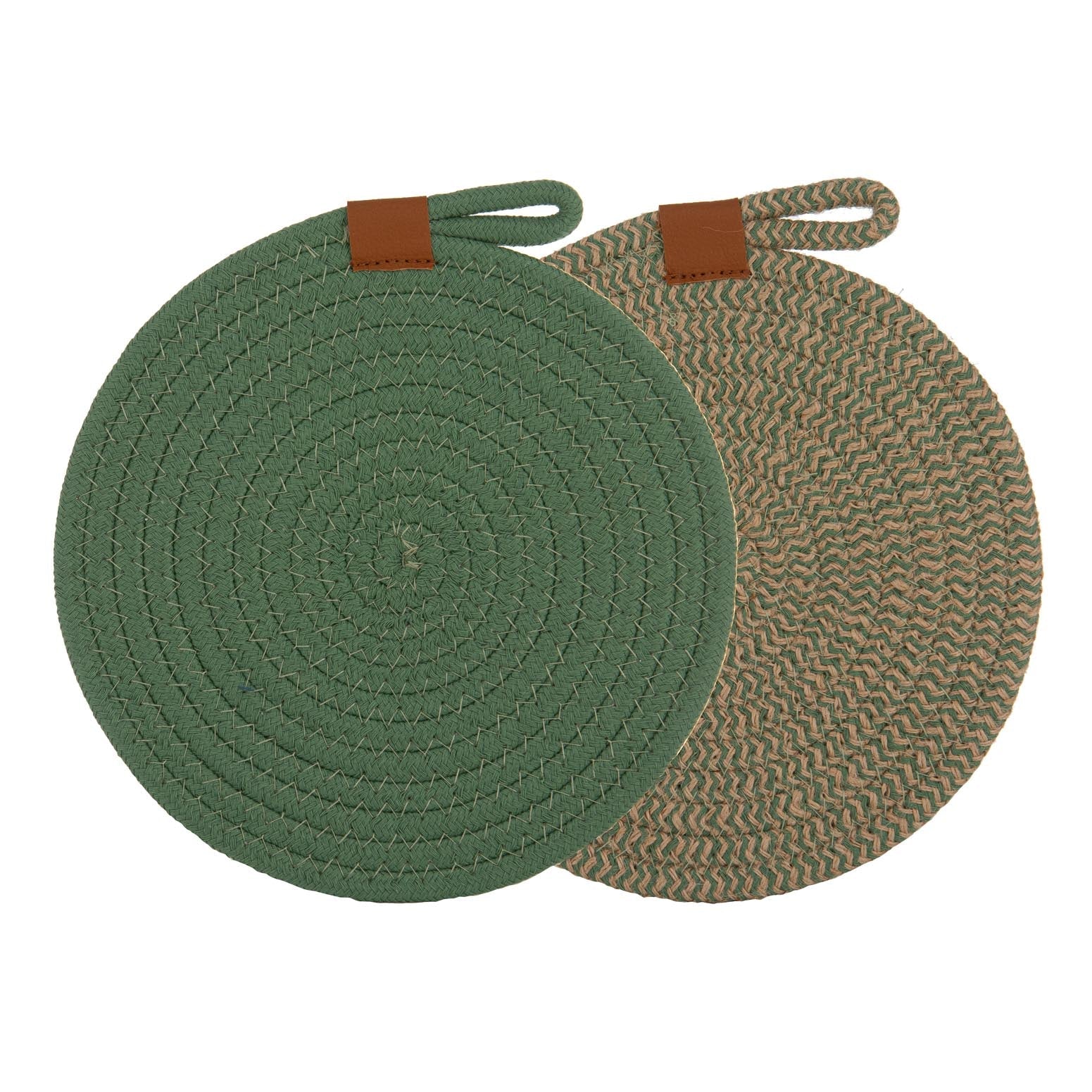 Nash Green Trivets set of 2