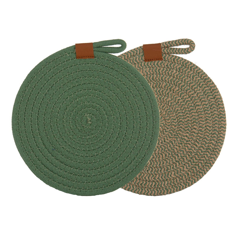 Nash Green Trivets set of 2