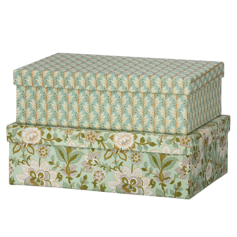 Bungalow Oblong Box L - Sita Pistachio (Set of 2)