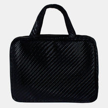 Tonic Herringbone Hanging Cosmetic Bag - Licorice