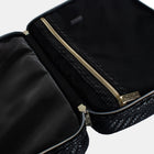 Tonic Herringbone Hanging Cosmetic Bag - Licorice