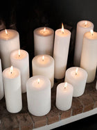 Broste Copenhagen Candle Church 20cm Antique White