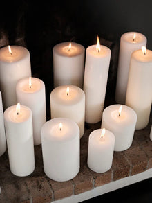 Broste Copenhagen Candle Church 20cm Antique White