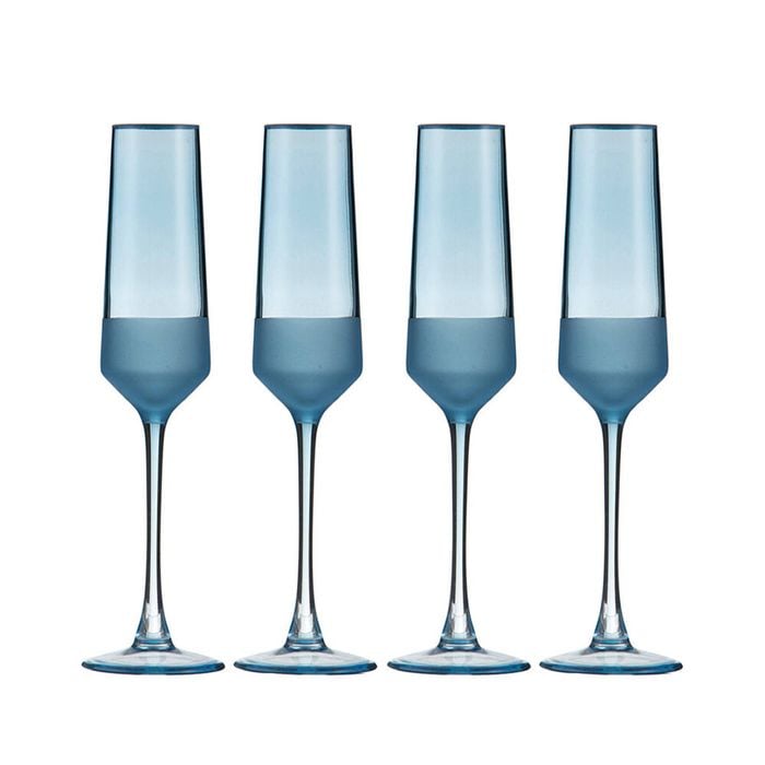 Panama Ocean 4Pk Champagne Glasses