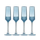 Panama Ocean 4Pk Champagne Glasses