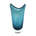 BLUE GLASS VASE