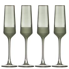 Panama Moss 4Pk Champagne Glass