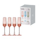 Panama Coral 4Pk Champagne Glass